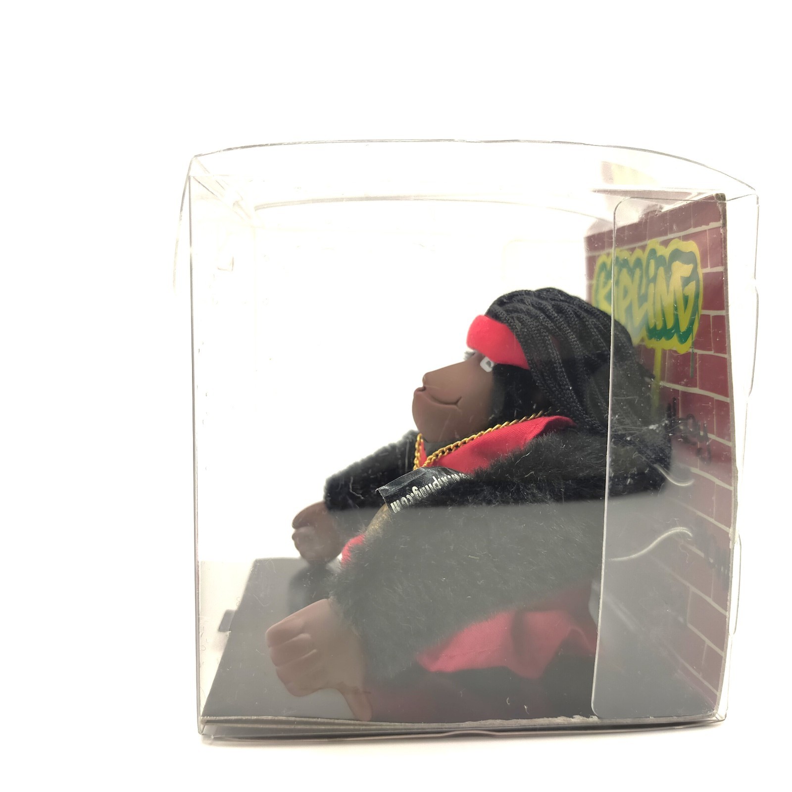 Kipling Monkey Keychain Hip Hop Girl Rare Collectible