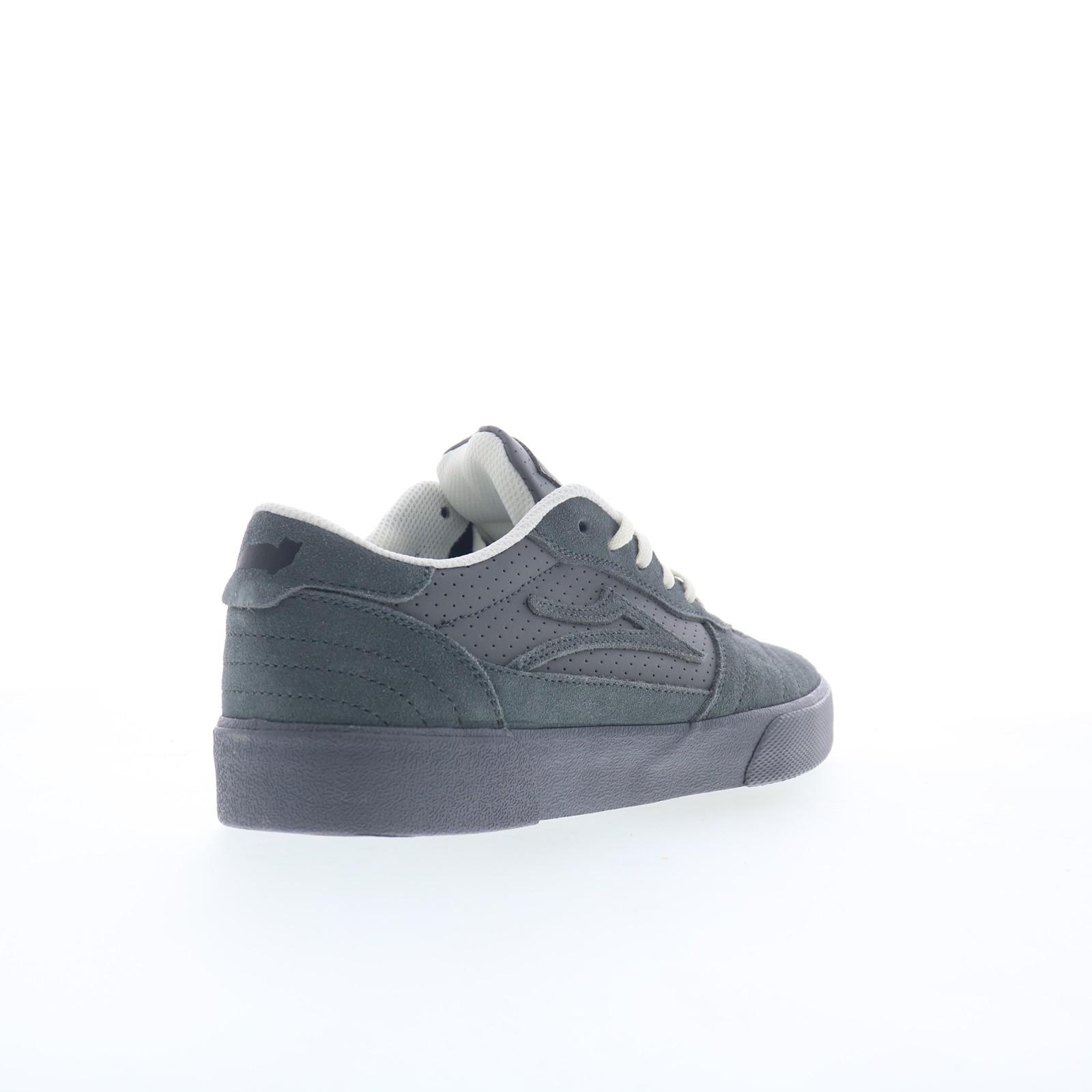 Lakai Cambridge Mens Gray Suede Lace Up Skate Inspired Sneakers Shoes