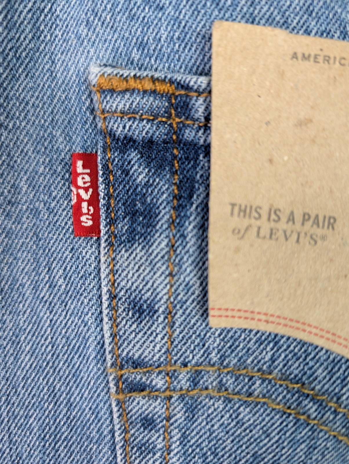 Levi’s 501 Original Men’s Blue Straight Leg Jeans Size 29 x 32