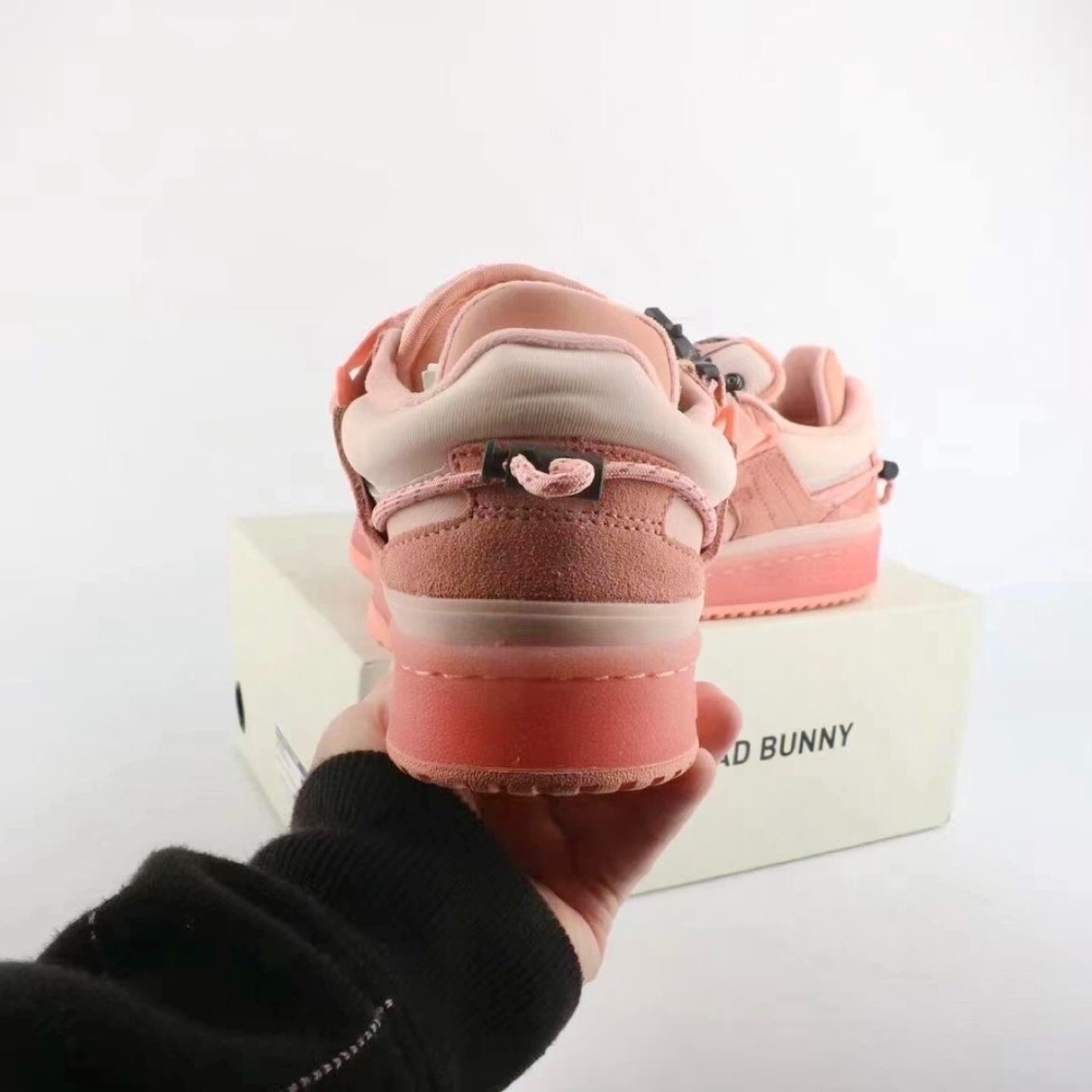 Bad Bunny x adidas Forum Low Pink Easter Egg GW 0265 Brand New With Box
