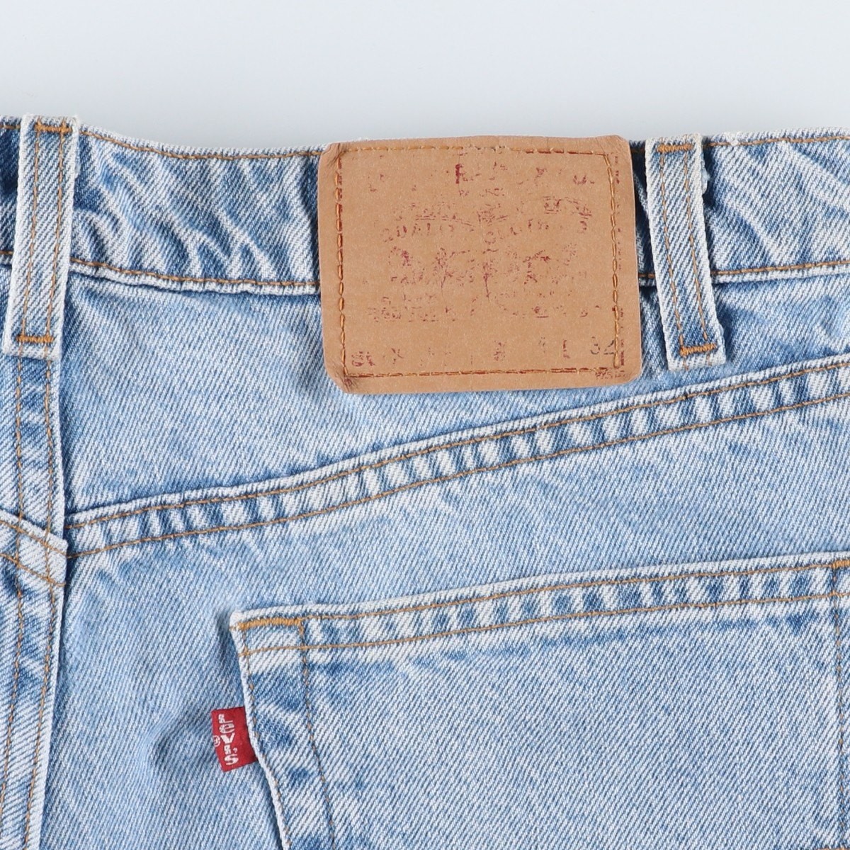 Used Levi’s 00505-4834 Regular Fit Straight Leg Tapered Denim Pants Made in …