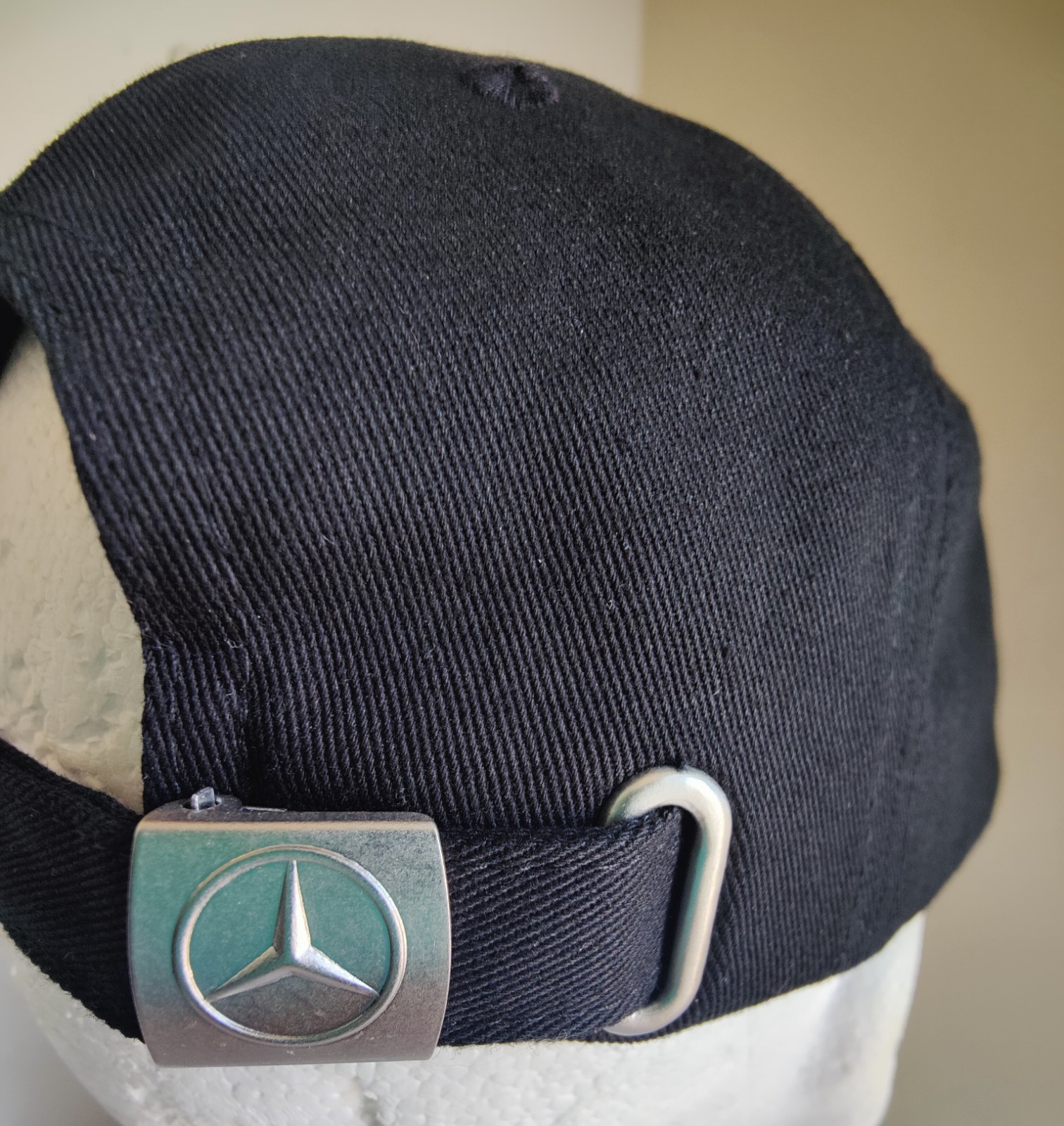 Mercedes Benz Embroidered Logo Baseball Hat Adult Adjustable Black