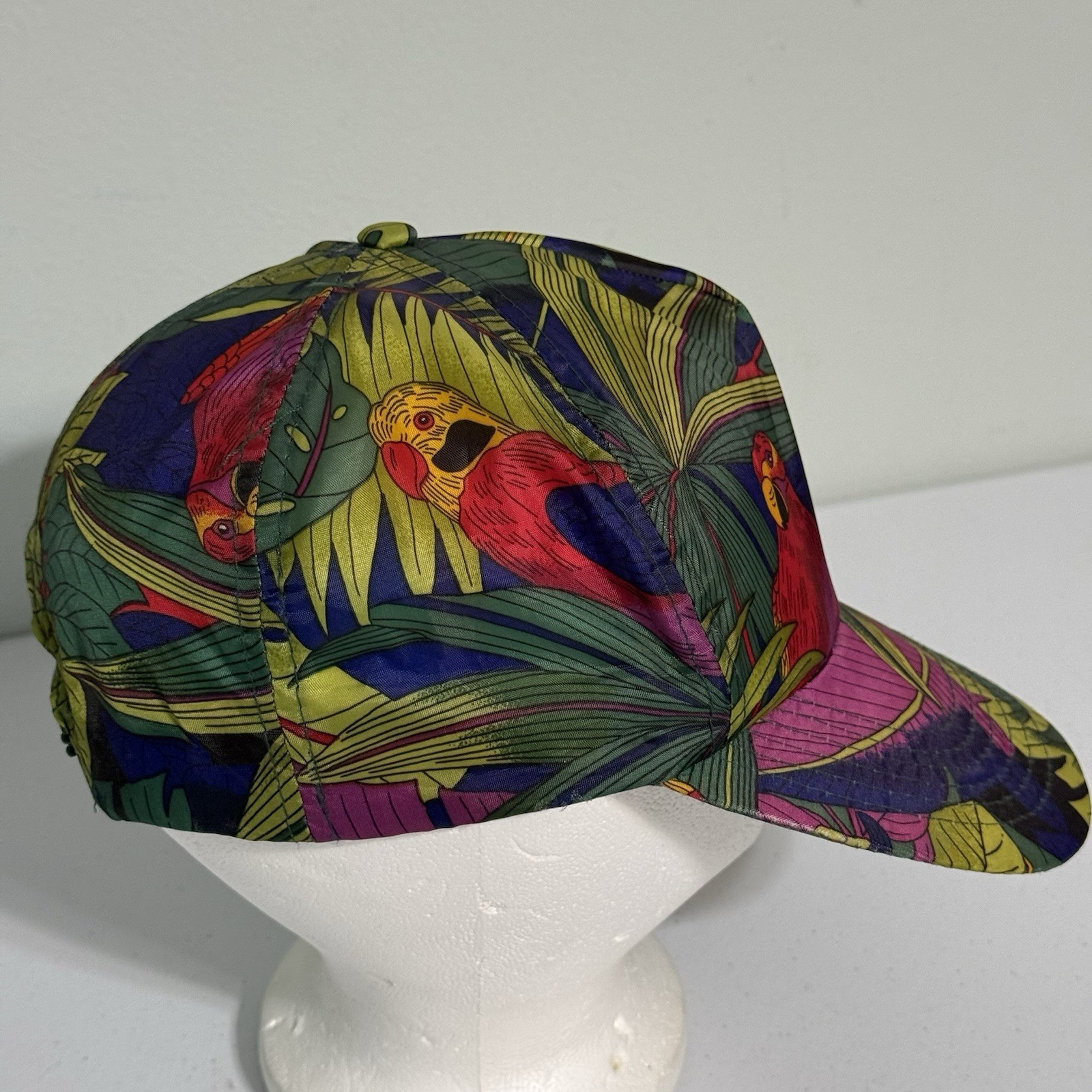 Hawaiian Style Baseball Cap/Hat Tropical Pattern Parrot /Floral Light Weight