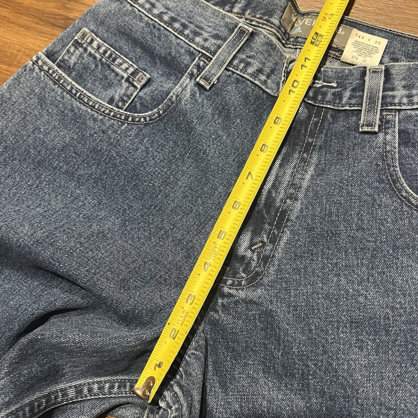 NWT Post-9/11 Levi’s Silvertab Baggy Loose Fit Jeans Men’s 30×34 Medium Blue