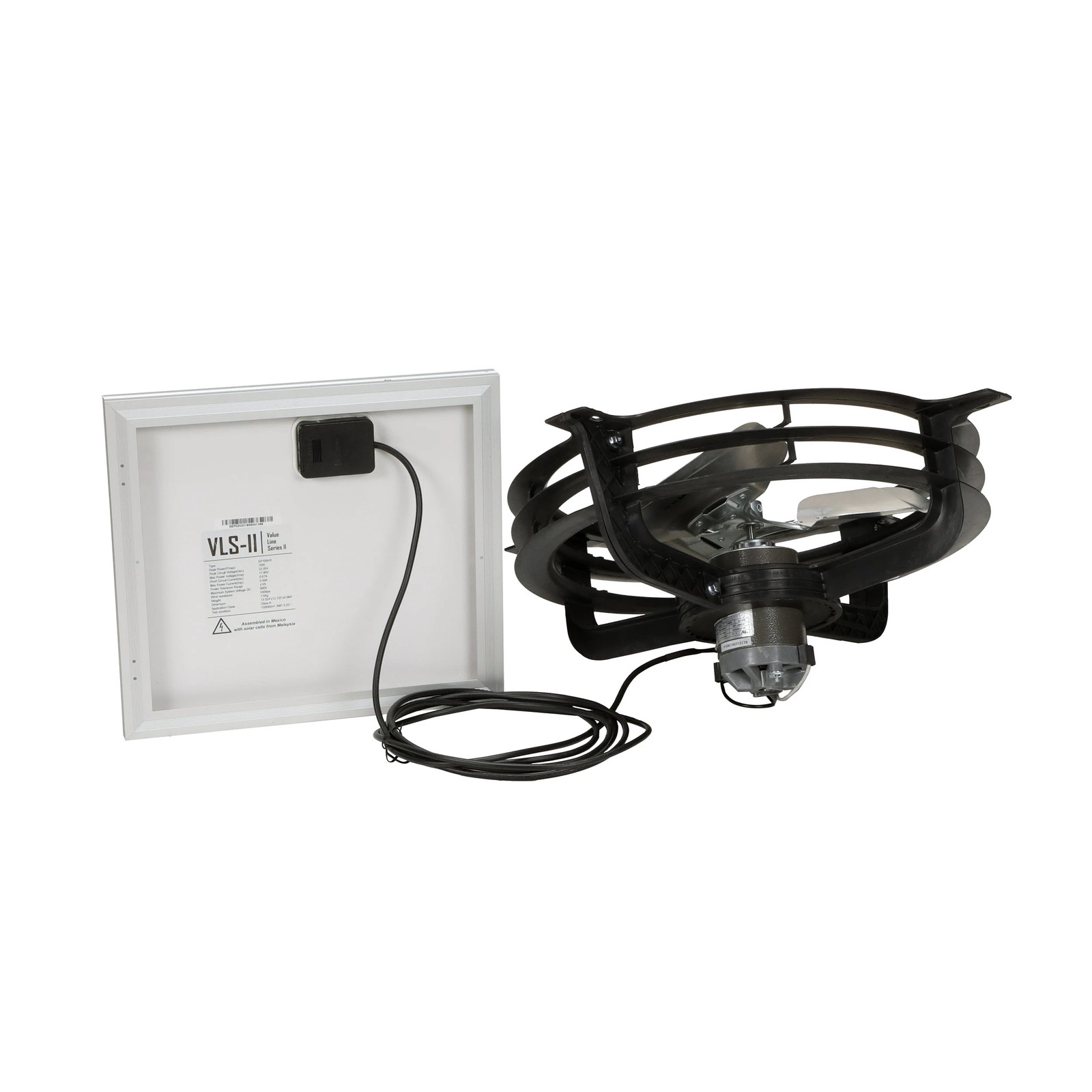 Air Vent 17.875-in dia Solar Gable Vent Fan|5646