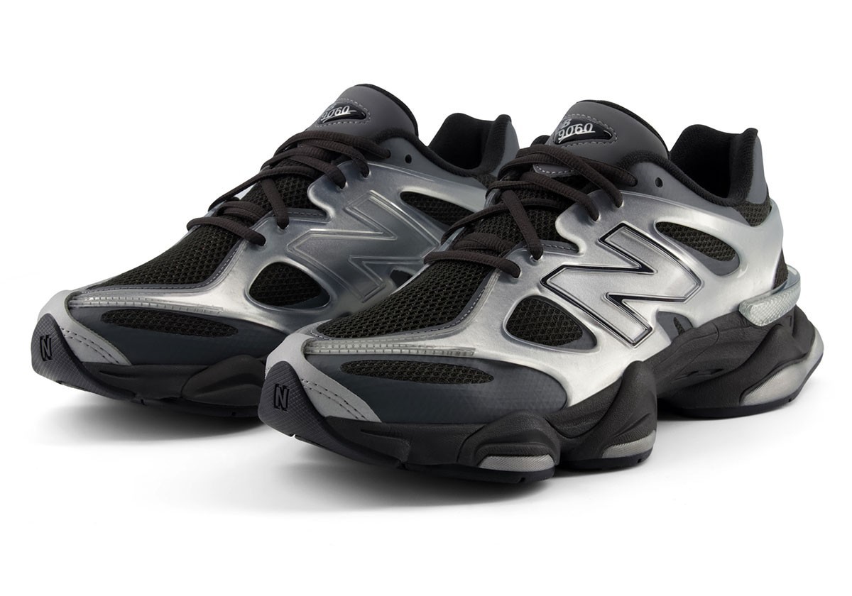 New Balance 9060 X Silver Metallic Black Cement U9060ISA Men’s Size New