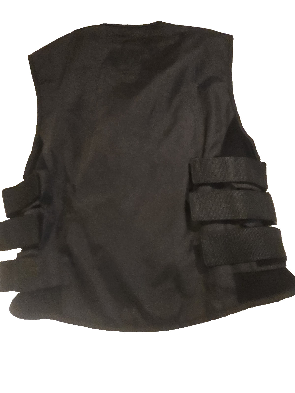 Daniel Smart Textile Black Bulletproof Style Motorcycle Club Biker Swat Vest
