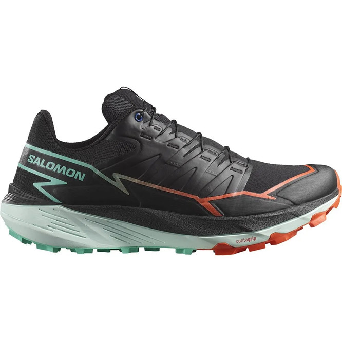Salomon Thundercross Black/Cherry/Green Running Shoe Men’s US Sizes 7-14NEW!!!