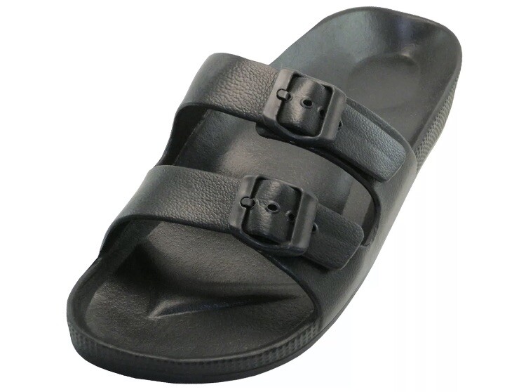 New Men’s Summer EVA Rubber Lightweight Double Slide Flat Beach Sandal Slipper