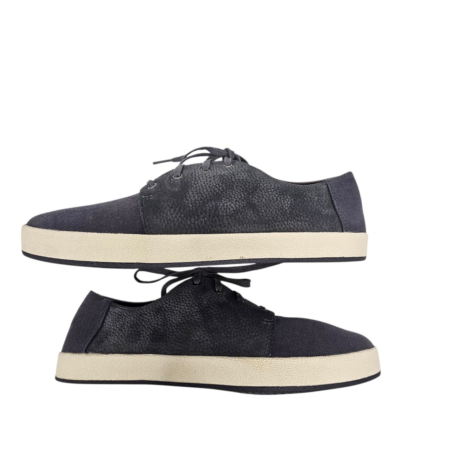 TOMS Men’s Payton Forged Iron Nubuck/Hemp Oxford Sneakers Size 10.5