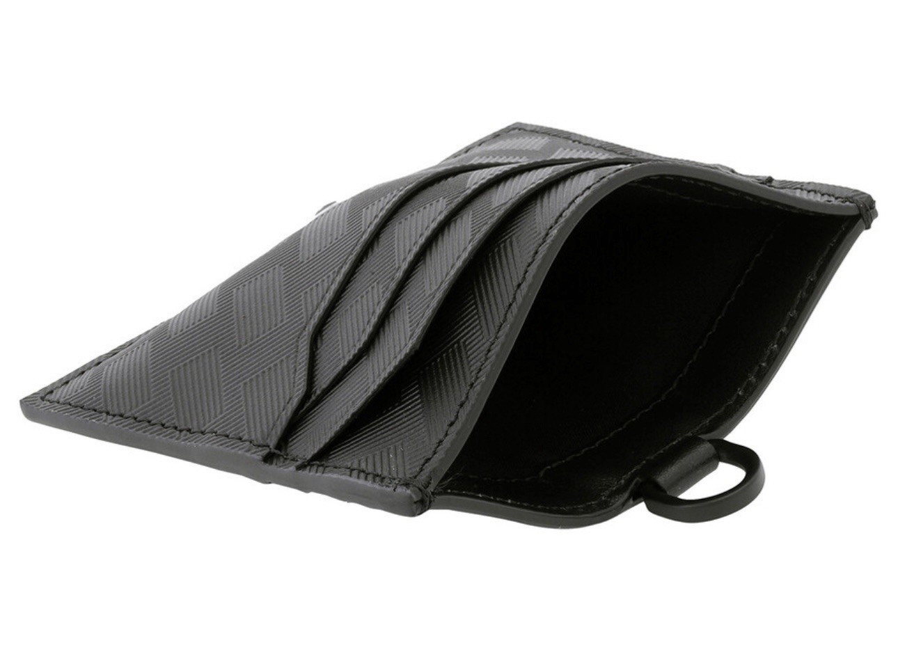 New In Box Montblanc Extreme 3.0 Black Leather 6cc Holder 129979 Retail $230