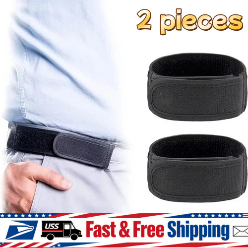 2pc L size BeltBro Pro Pairs For Men Next Gen BeltPro Buckle-Free Elastic Belt