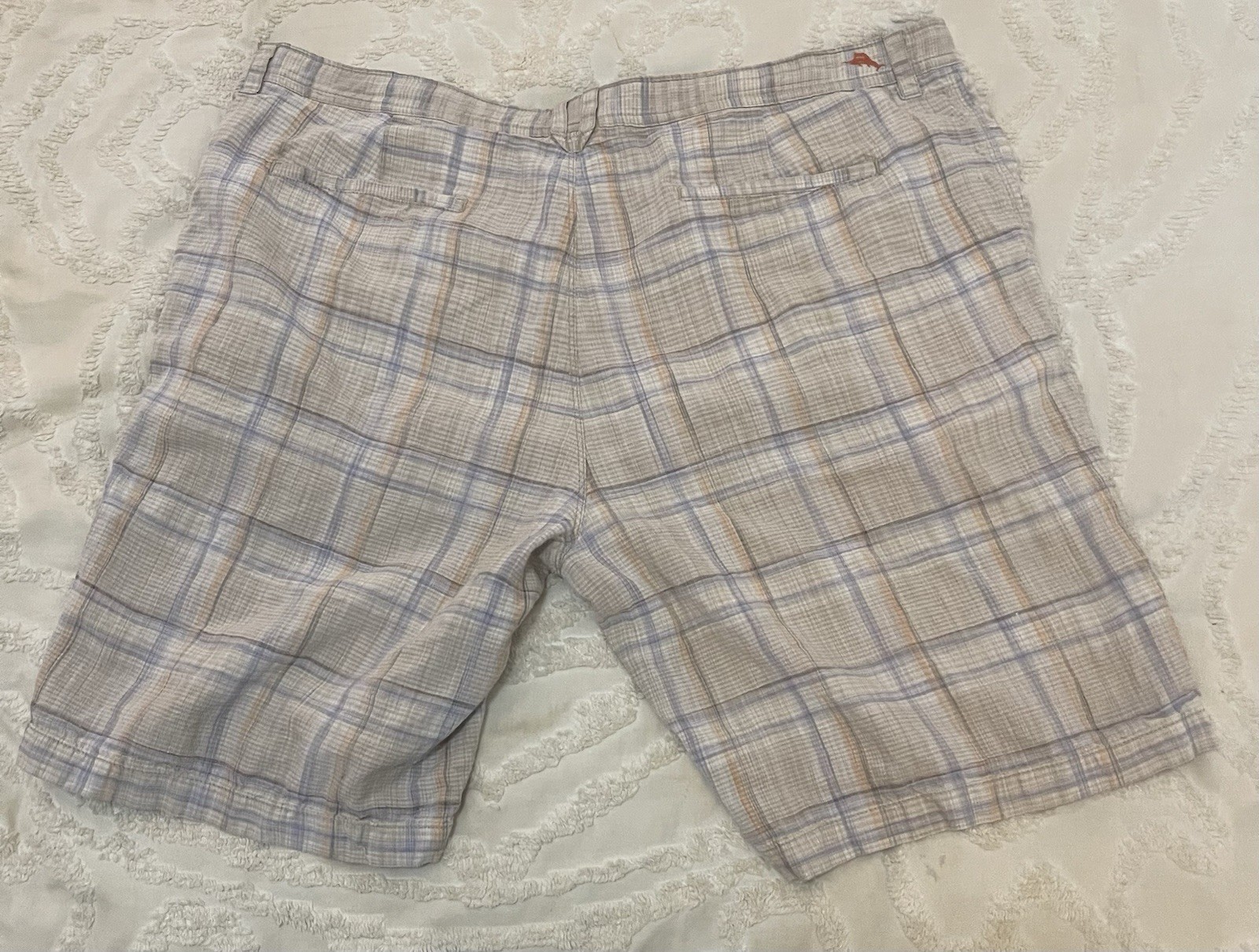 Tommy Bahama Lot Of 3 Plaid Shorts Men’s Size 42 Flat Front Various Designs