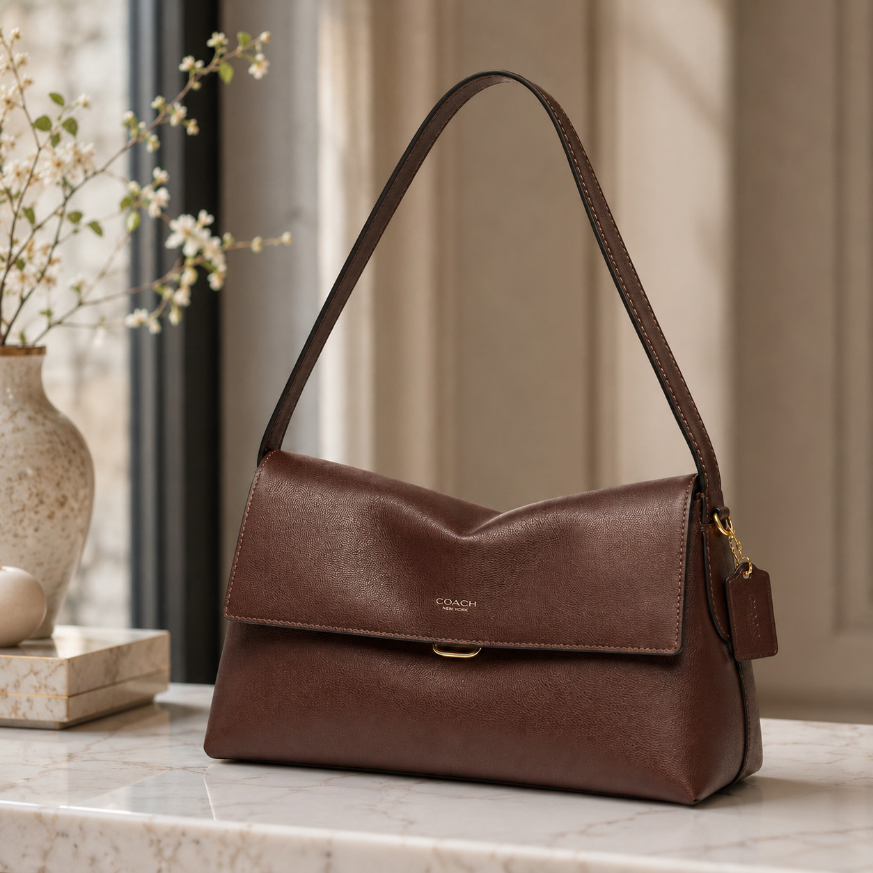 COACH Chelsea Shoulder Bag 30 Leather Crossbody Handbag NWT CDS58