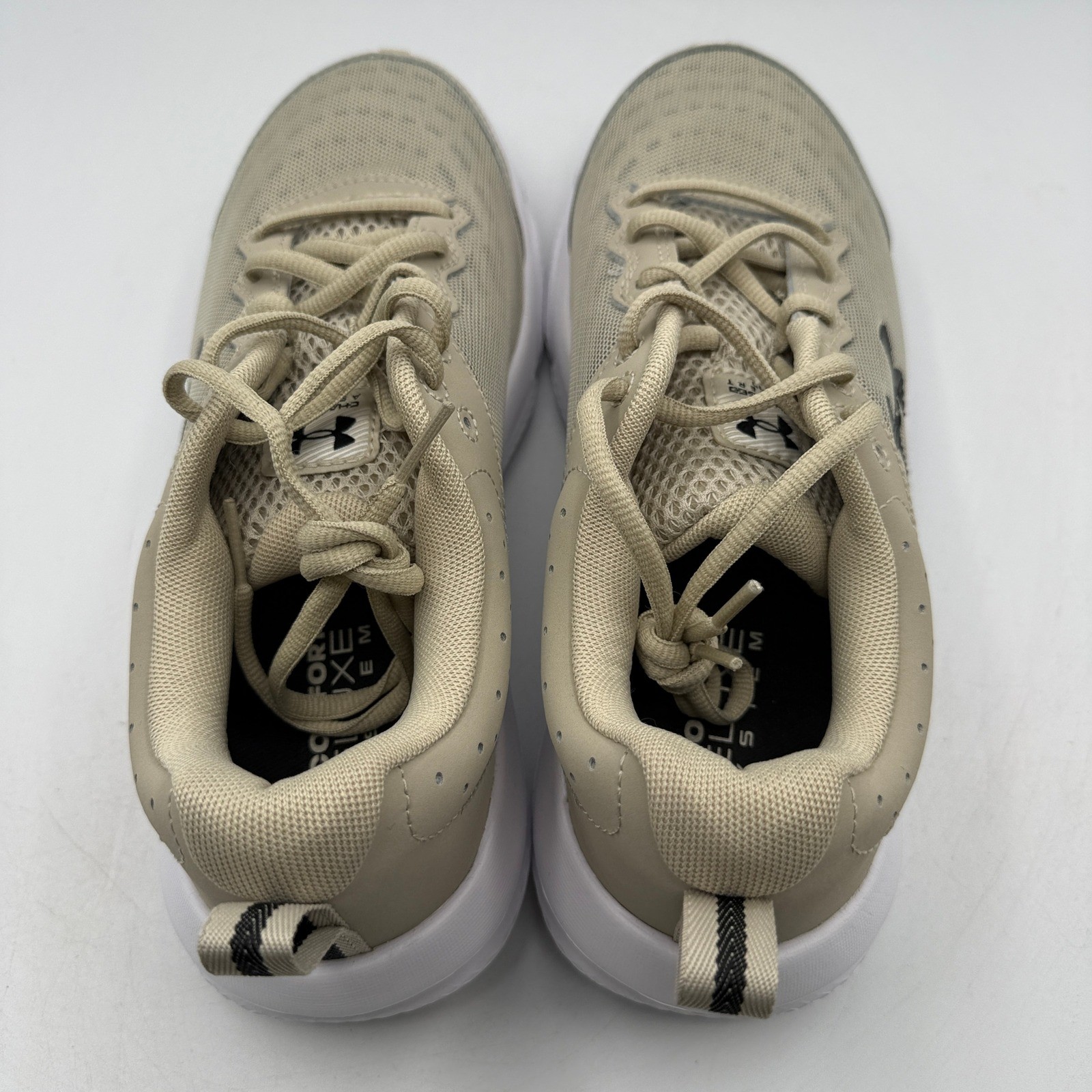 Under Armour Charged Assert 10 Mens 8.5 Brown Tan Running Shoes 3026175-289