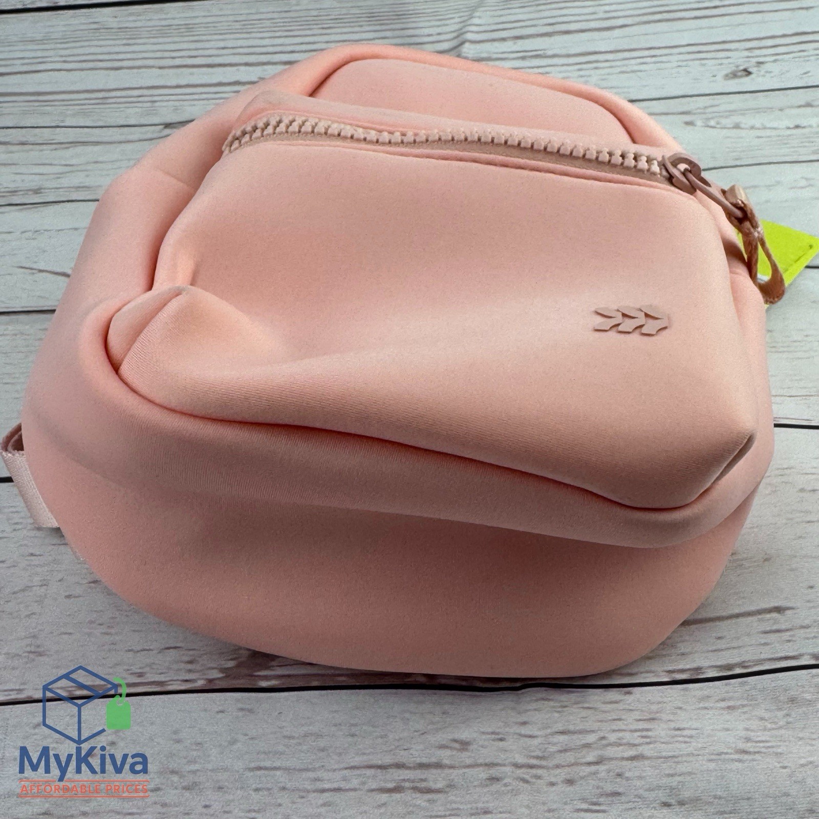 All In Motion 8.5in Neoprene Mini Backpack Blush Pink Front Zip Pocket New