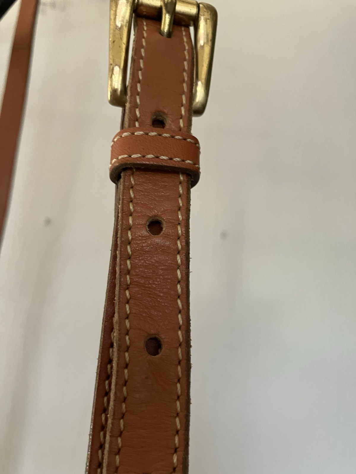 Dooney & Bourke All-Weather Leather Green/Brown Small Crossbody Zip Bag