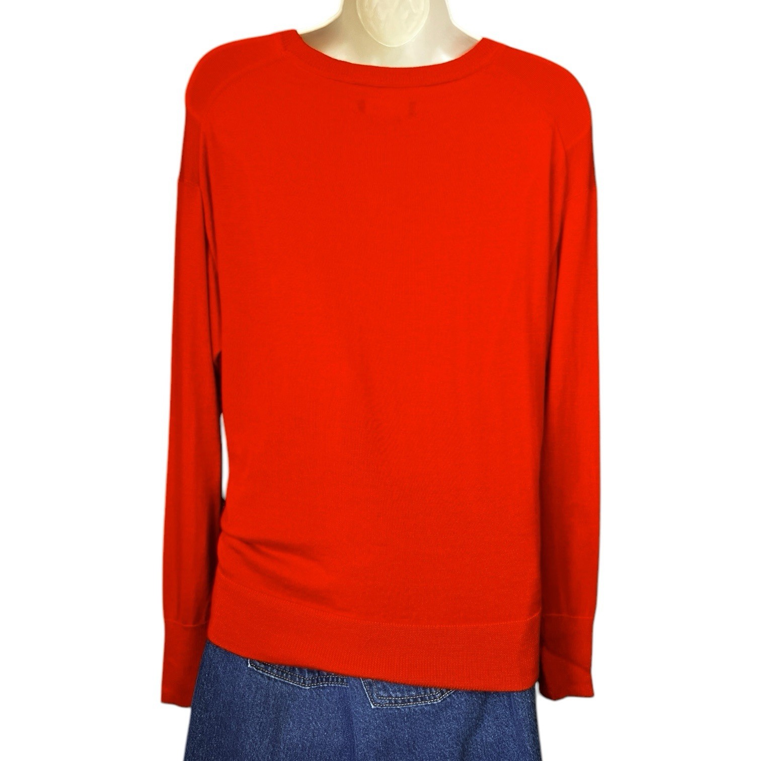 Isabel Marant Cashmere Silk Knit Jumper – Faux Wrap Sweater, FR36
