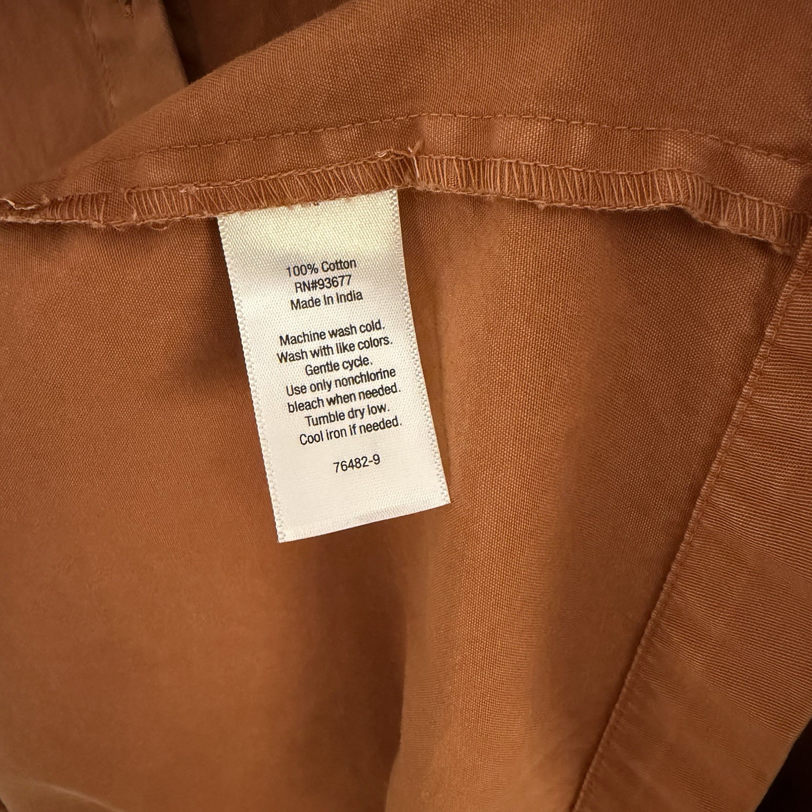 a.n.a Burnt Orange Button Up Utility Shirt Dress Medium