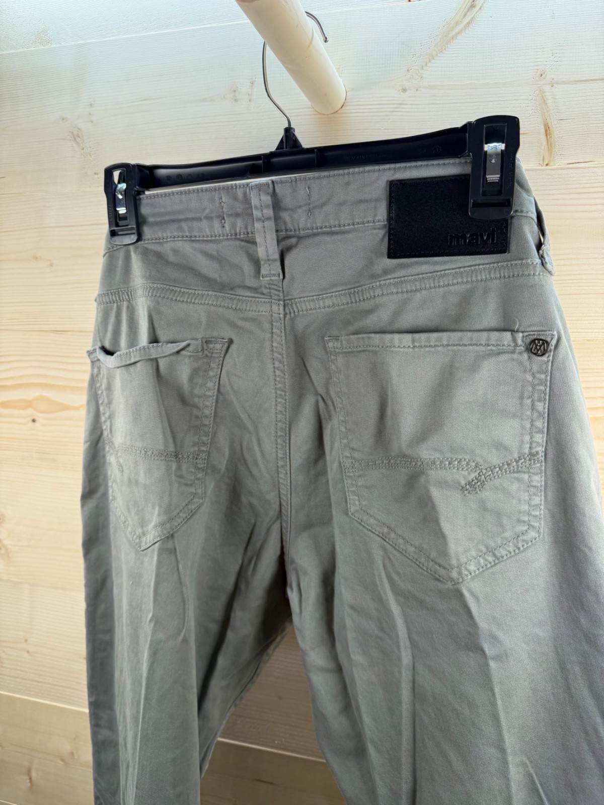 Mavi Zach Straight Leg Gray Stretch Jeans Men’s 30×32
