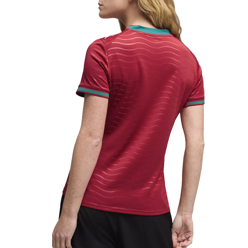 PUMA Portugal Home Crew Neck Short Sleeve Soccer Jersey Womens Red 78328001