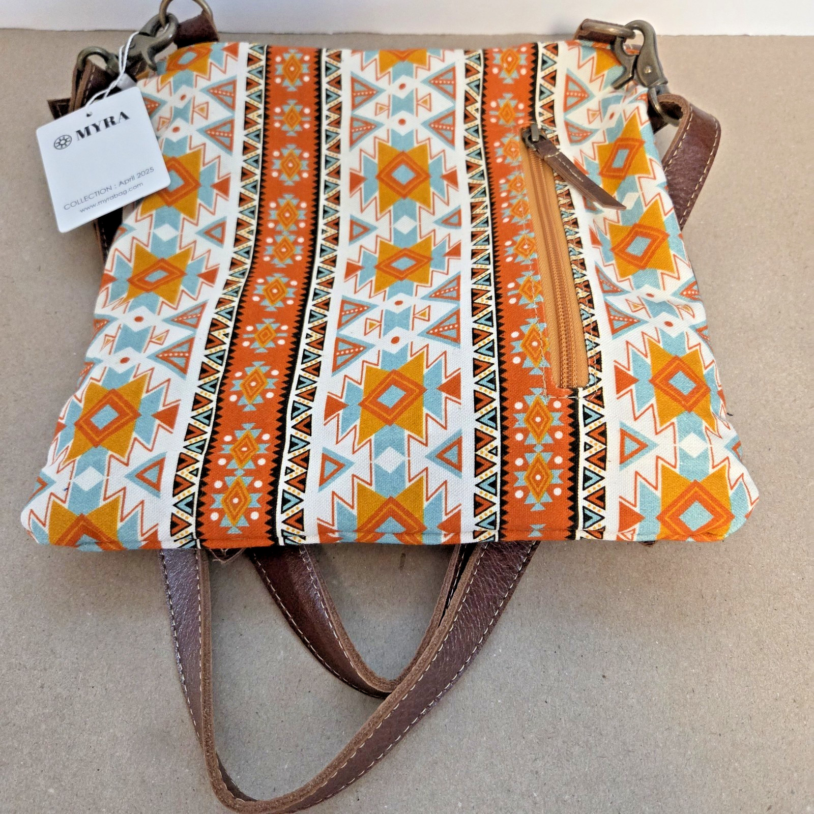 Myra Bag Canyon Star Aztec Design Concealed Carry Bag NEW Western Crossbody