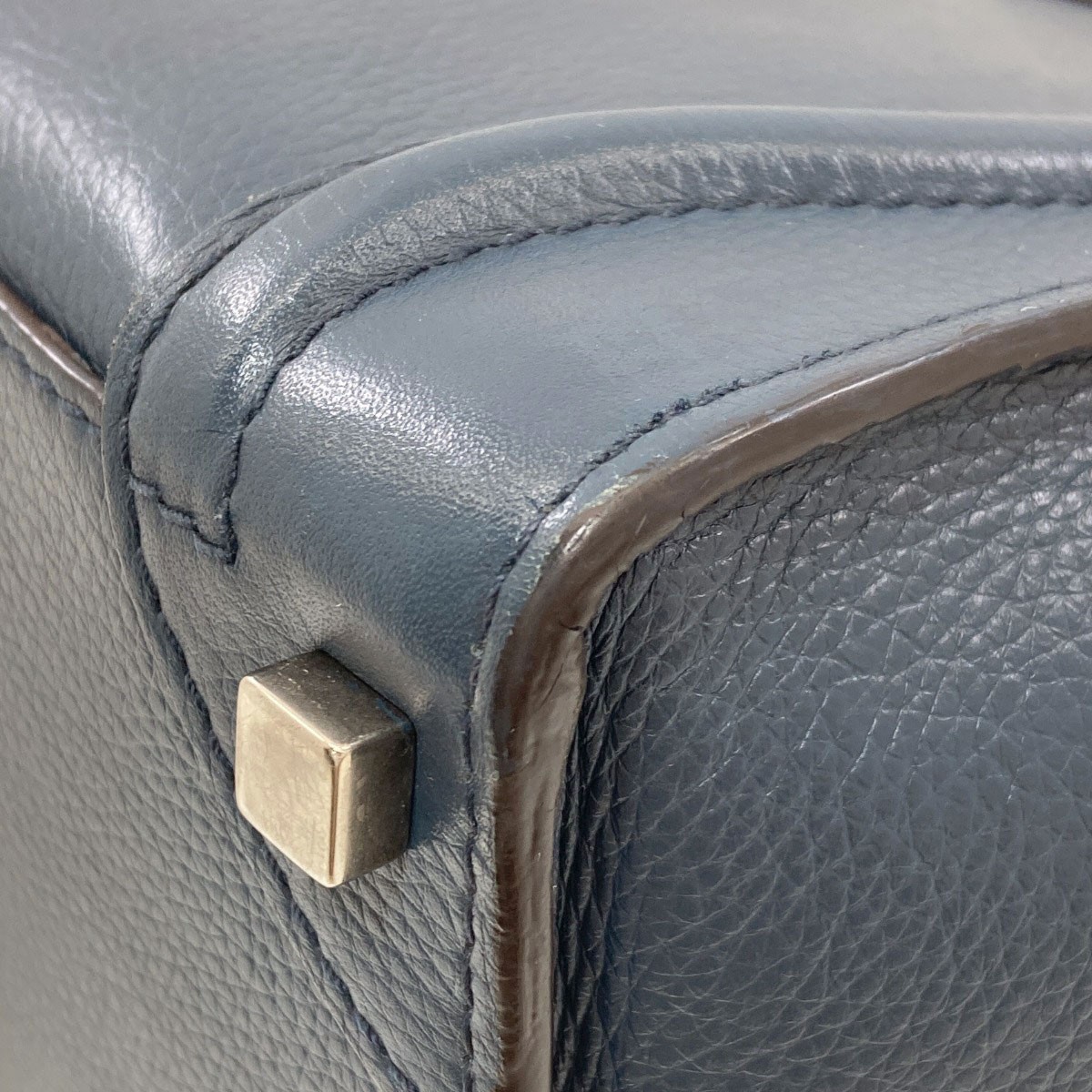CELINE Luggage micro Tote Bag Calf Ladies [Used]
