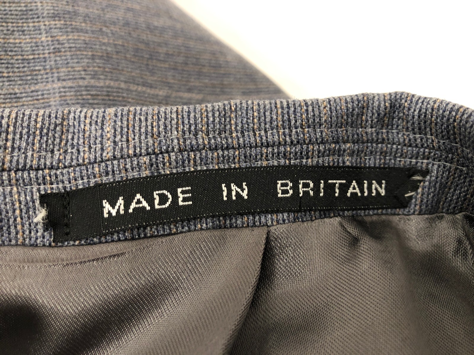 Alexandre London Collection Custom Tailored Plaid Wool Jacket Blazer Britain 40