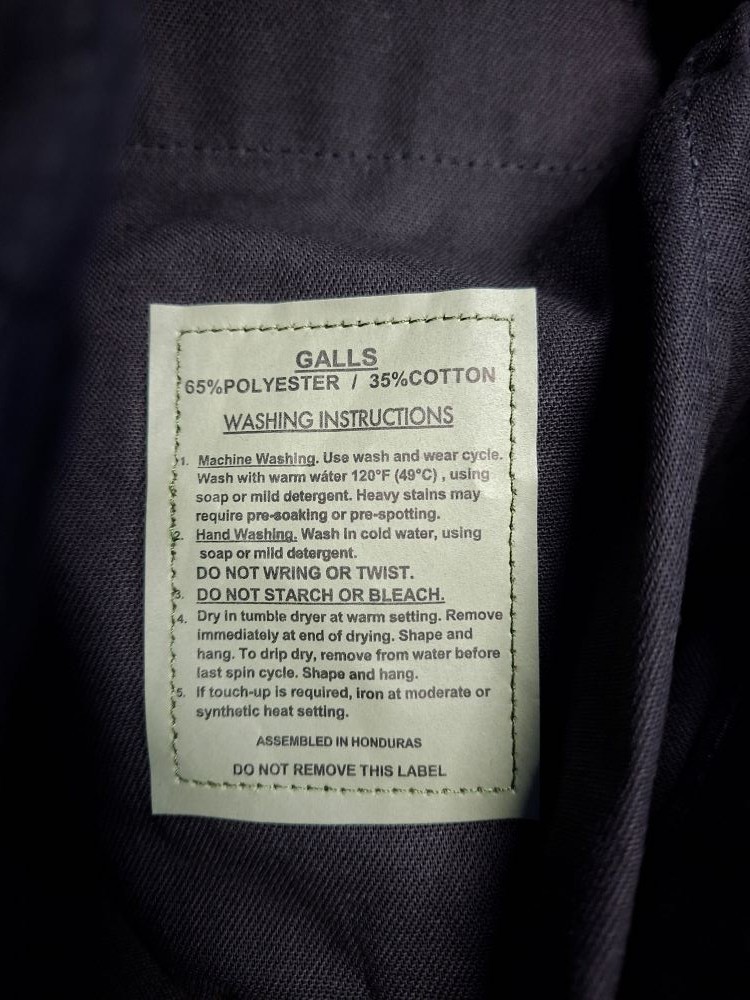 Galls 6 Pocket Poly/ Cotton Ripstop BDU Pants Milspec Police EMS Tactical Pants
