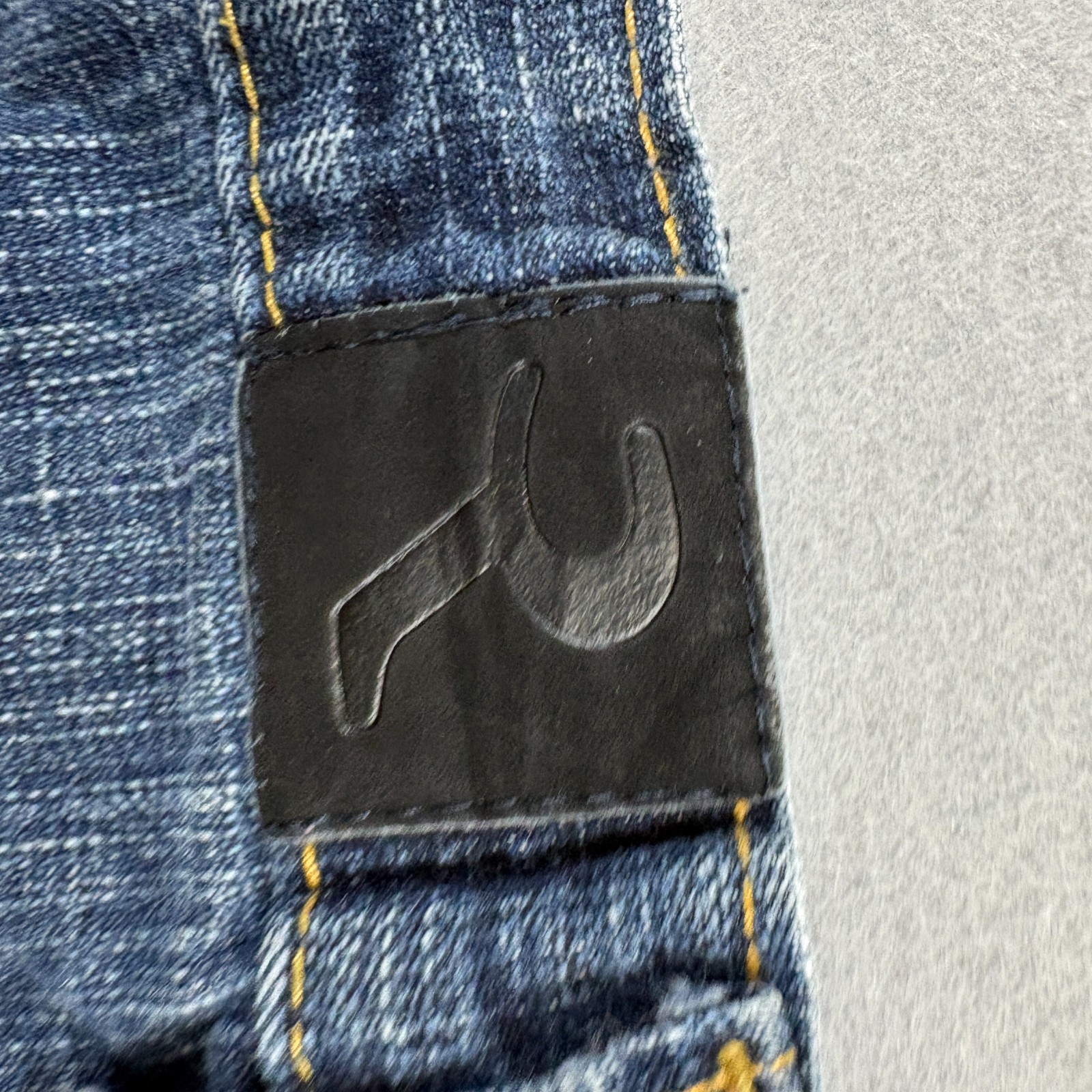 Refuse Denim Straight Leg Jeans W36 L32 Fits Like 34X31 Blue Wash Streetwear