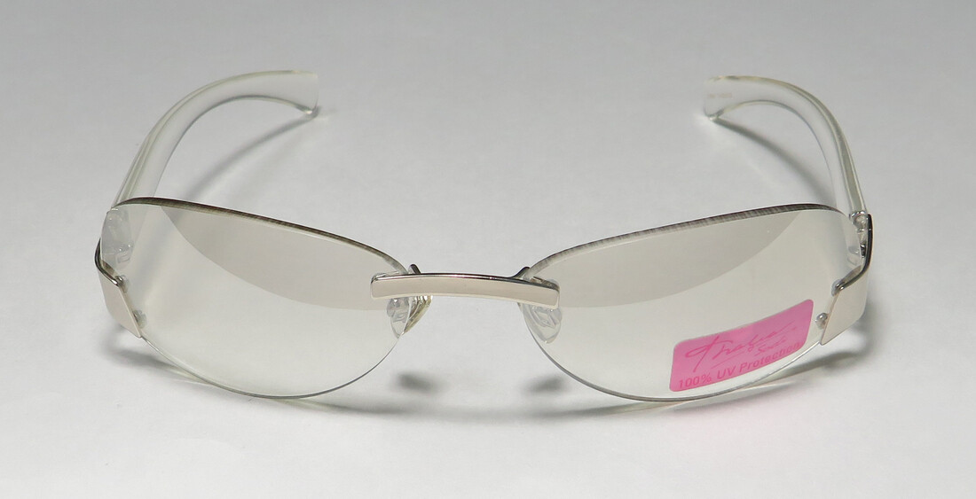 THALIA TH06 SI MIRRORED GRADIENT LIGHT BROWN LENSES PILOT SHAPE BRAND SUNGLASSES