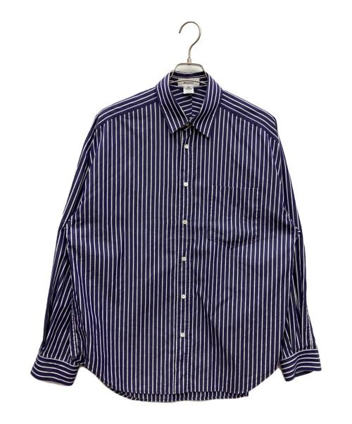 MIESROHE × THOMAS MASON Long sleeve shirt navy MWFB249043