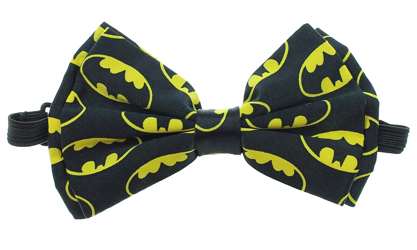 DC Comics Batman Symbols All Over Print Bow Tie 887439530892-Dup NO SEND