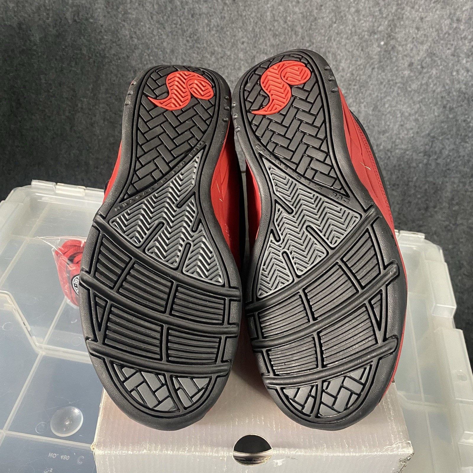 Vintage DVS HUF Skate Shoes Mens Size 6 Black Red Puffy Sneakers 2000s Keith