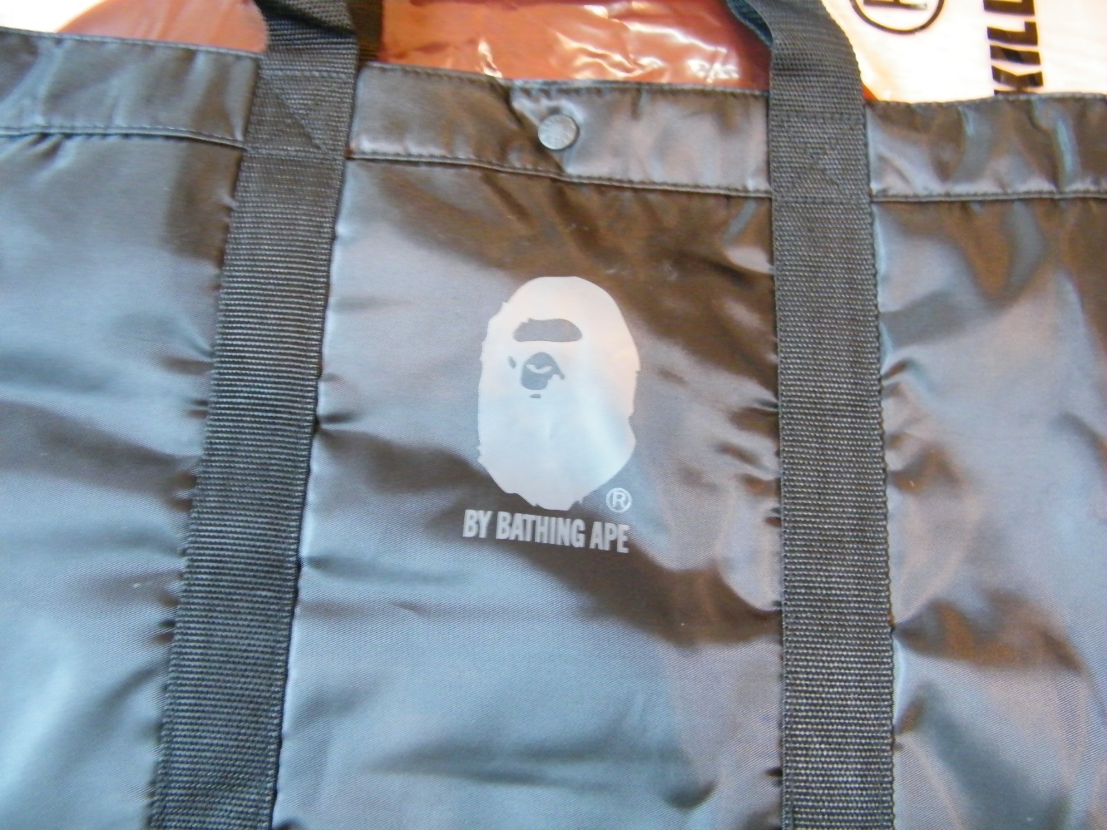 A Bathing Ape BAPE Lucky Bag Lightweight Handbag Travel Bag Black