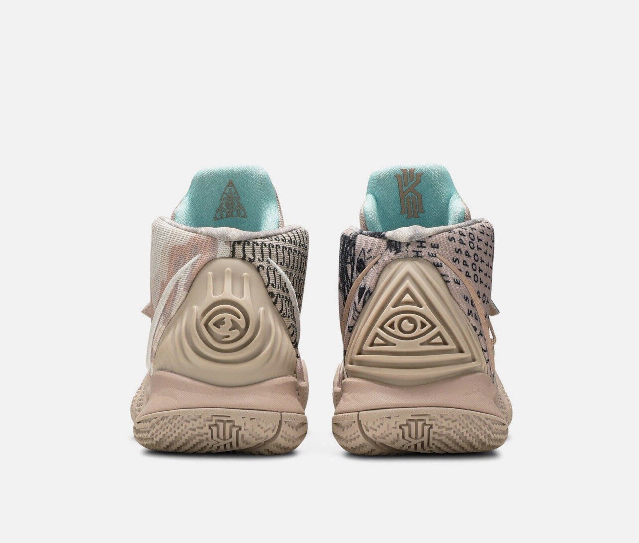 Nike Kyrie Irving Kybrid S2 ‘Fossil Stone’ ‘Desert Camo’ SIze 18 NEW CQ9323 200