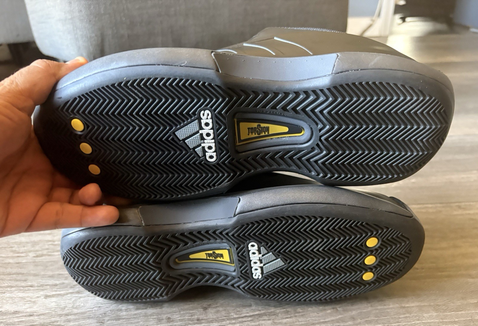 Adidas Crazy 1 Black 2023 Kobe Basketball Sneakers IG5900 Men Size 7.5