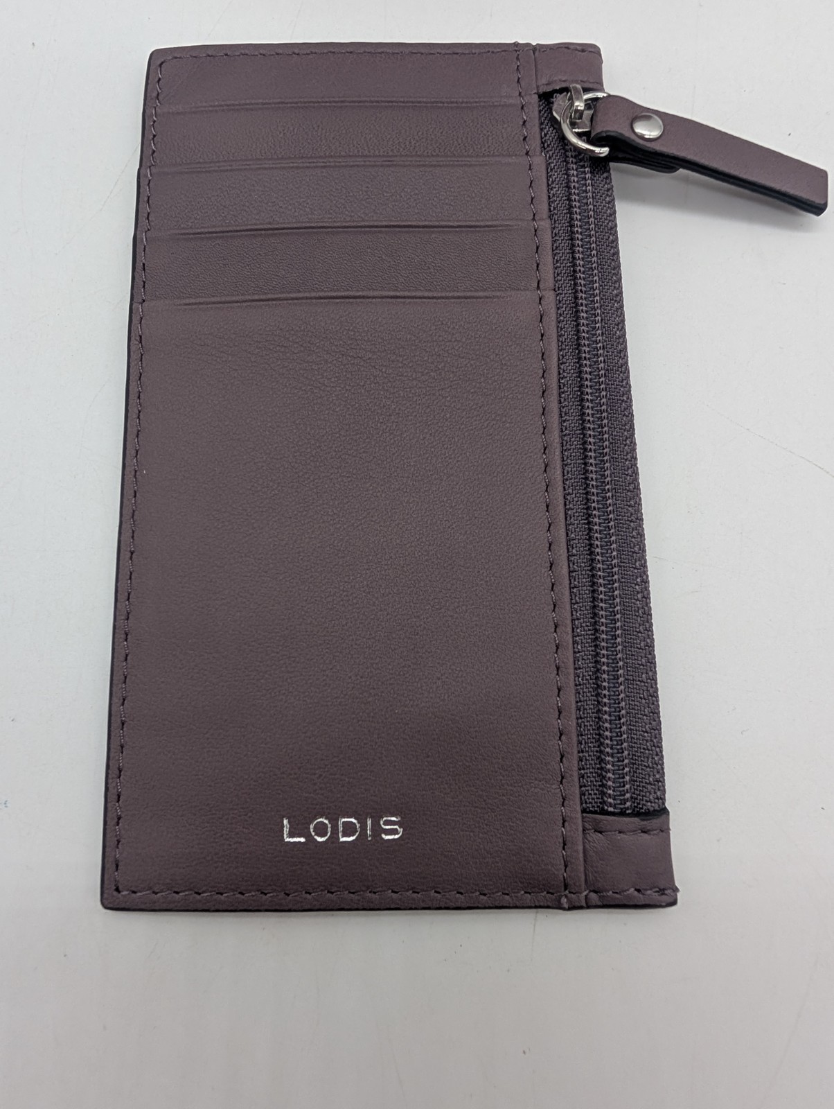 Lodis Red Shreds Wristlet Makeup Bag 10″X7″ And Wallet 5″X3″ Excellent Condition