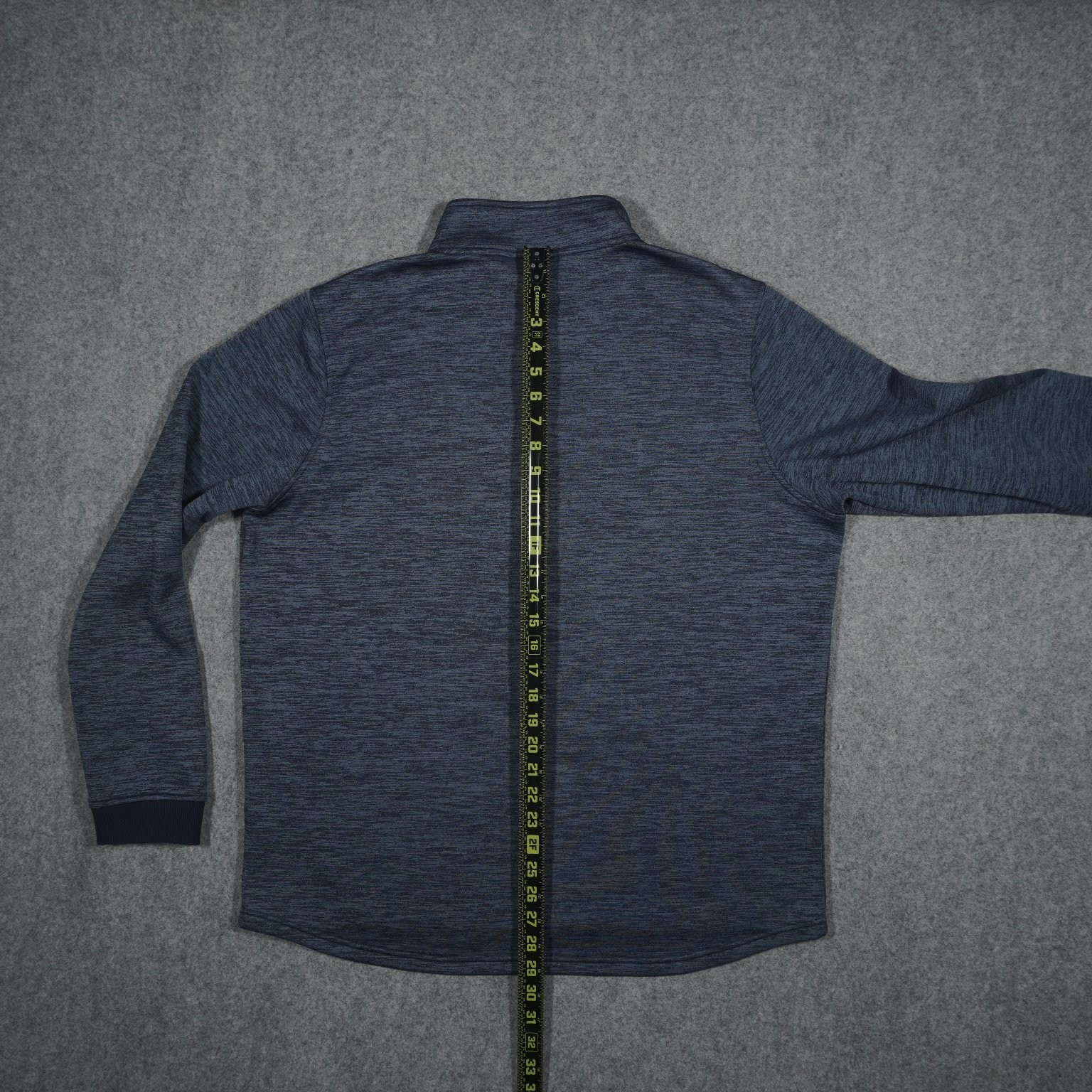 Under Armour Men’s Blue XL COLDGEAR 1/4 Zip Activewear Pullover Fleece