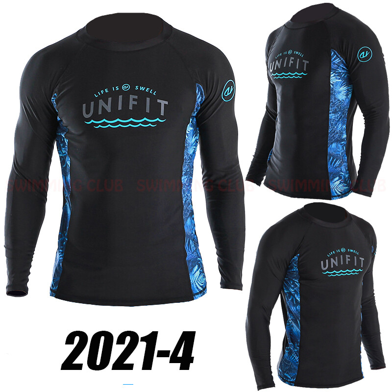 MEN’S RASH GUARDS BEACH LONG SLEEVES SURF SNORKELING SWIM TOP SHIRT WATER SPORTS