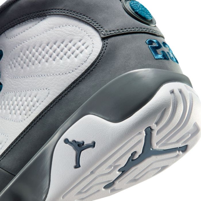 Nike Air Jordan 9 Retro Shoes White Flint Gray French Blue HV4794-100 Men’s NEW