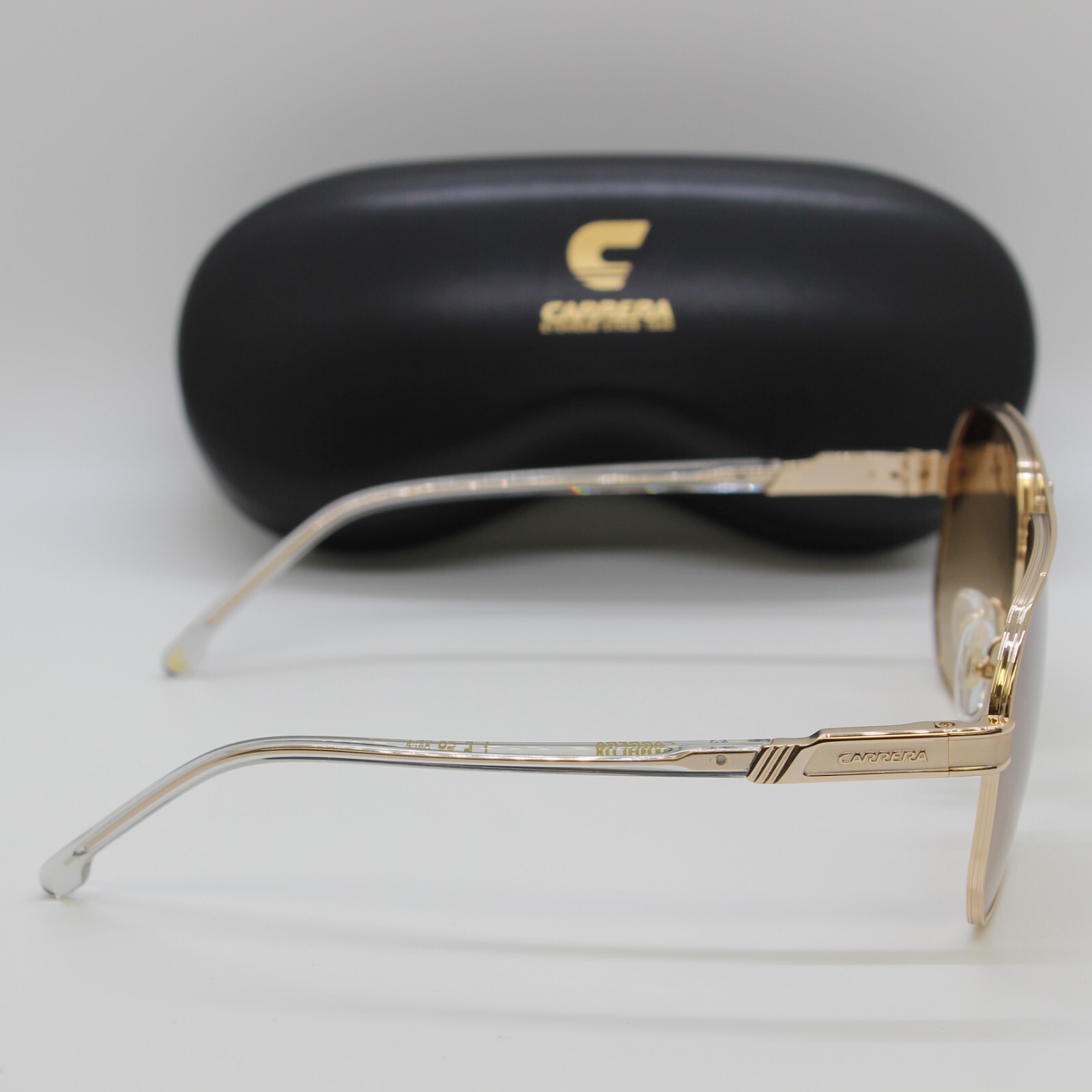 NEW Carrera 1062/S Sunglasses Gold Metal Navigator / Brown Gradient Lens – J5G
