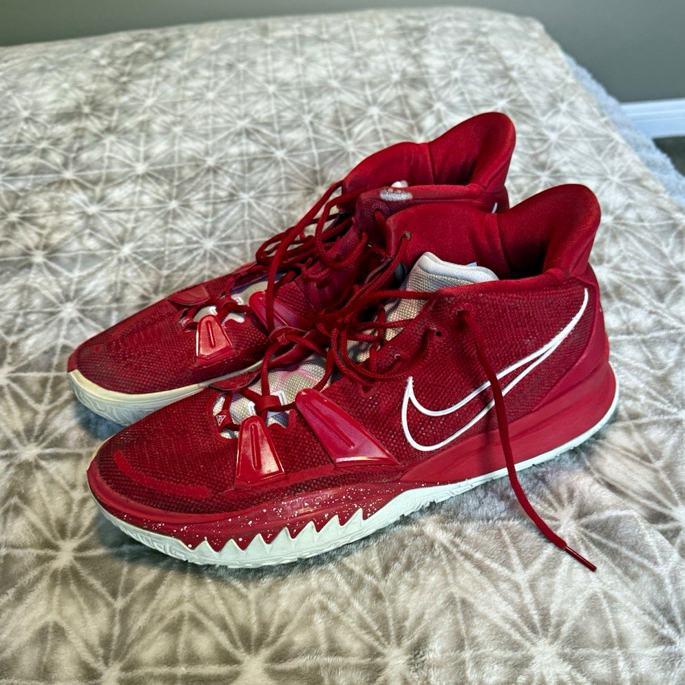 Nike Kyrie 7 TB ‘University Red/White’ Mid Top Basketball Sneakers DA7767-603