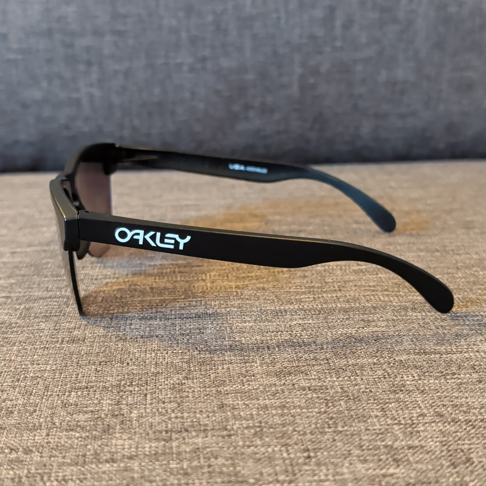 Oakley Frogskins Lite Matte Black Frame + Gray Gradient Lens OO9374-4963