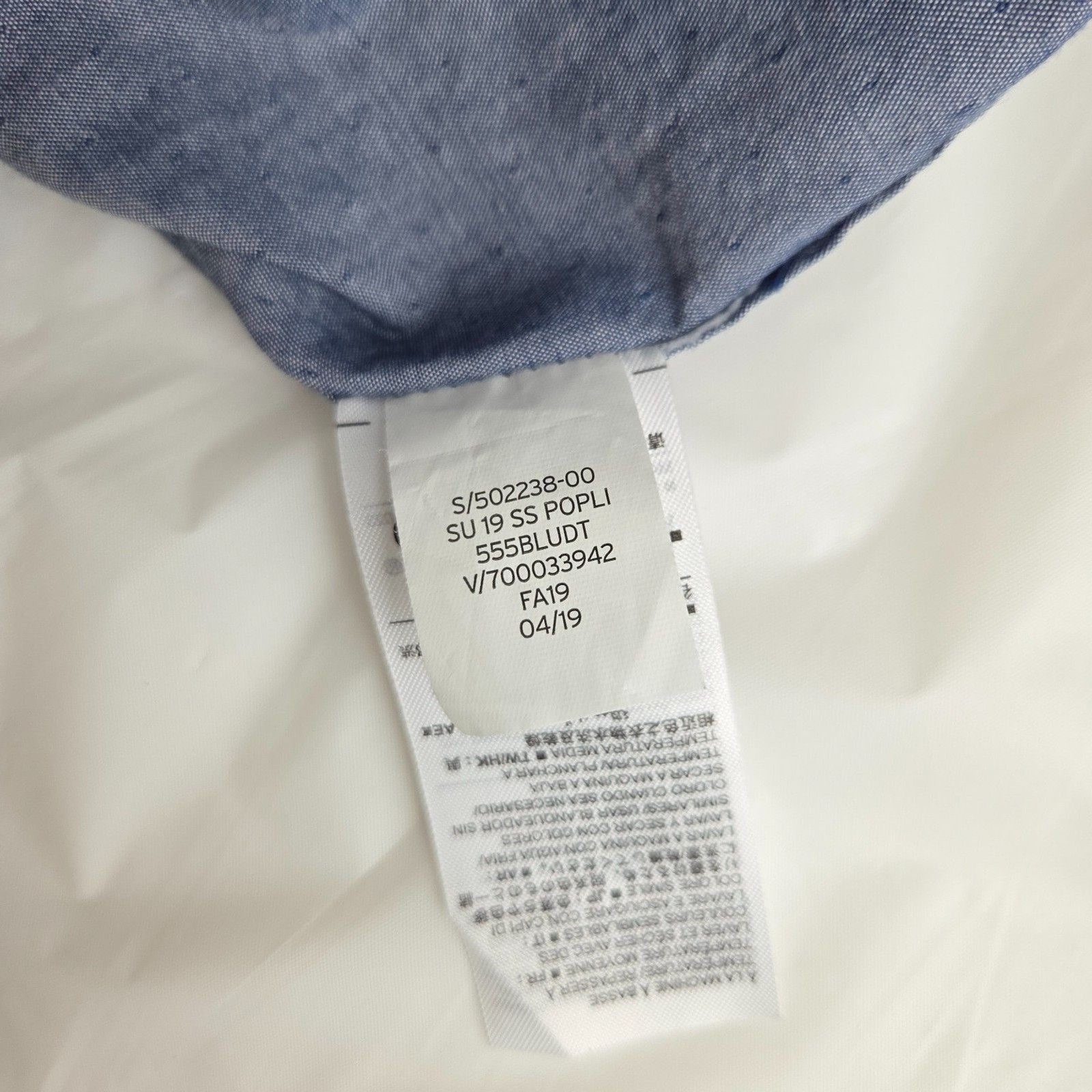 GAP Standard Fit Men’s Large Button Down Shirt Classic Casual Cotton Top