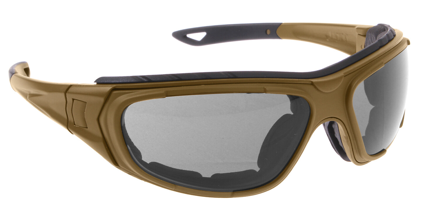 Men’s Coyote Brown Interchangeable Optical System Tactical Sporting Sunglasses