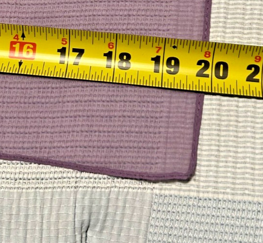 NEW 20 x 21 In. Small Sq. Lavender Solid Color 100% Mulberry Silk Scarf- SS 1035