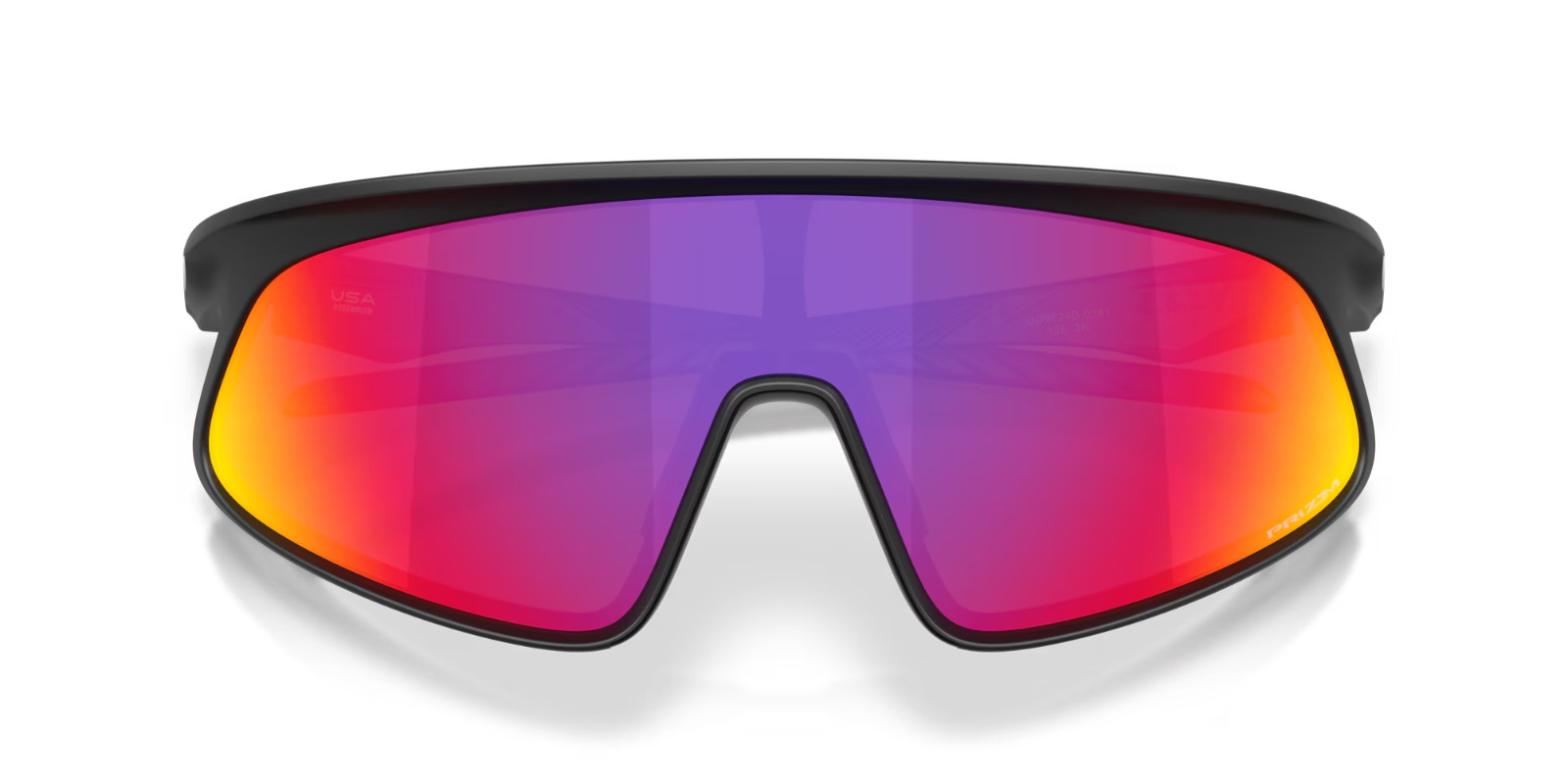 Oakley Sunglasses RSLV 141 OO9524D-0141 Matte Black Frame W/ PRIZM Road Lens