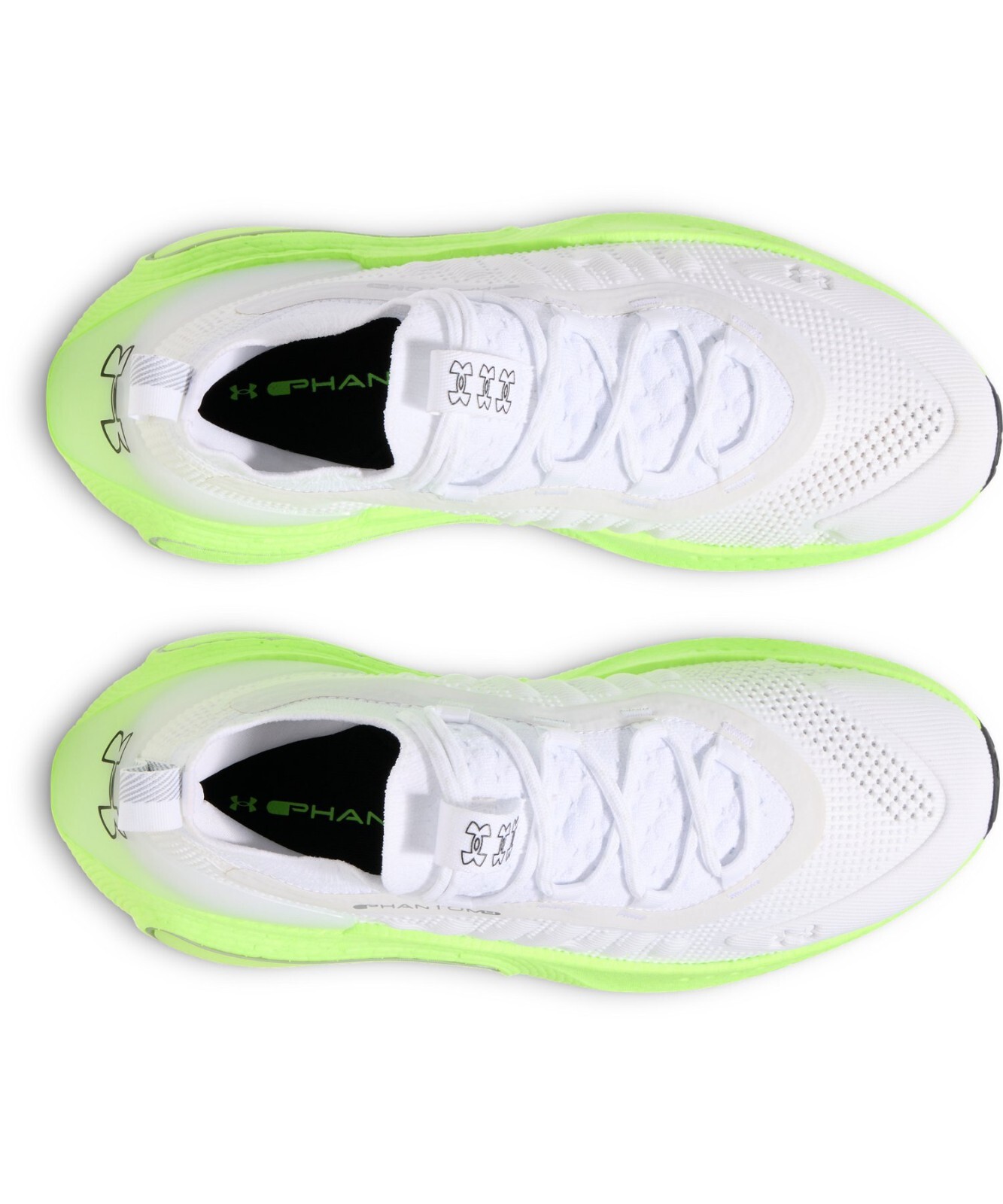 UNDER ARMOUR UA Phantom 4 3027593 104 White/Hyper Green/Black Men Lifestyle Shoe