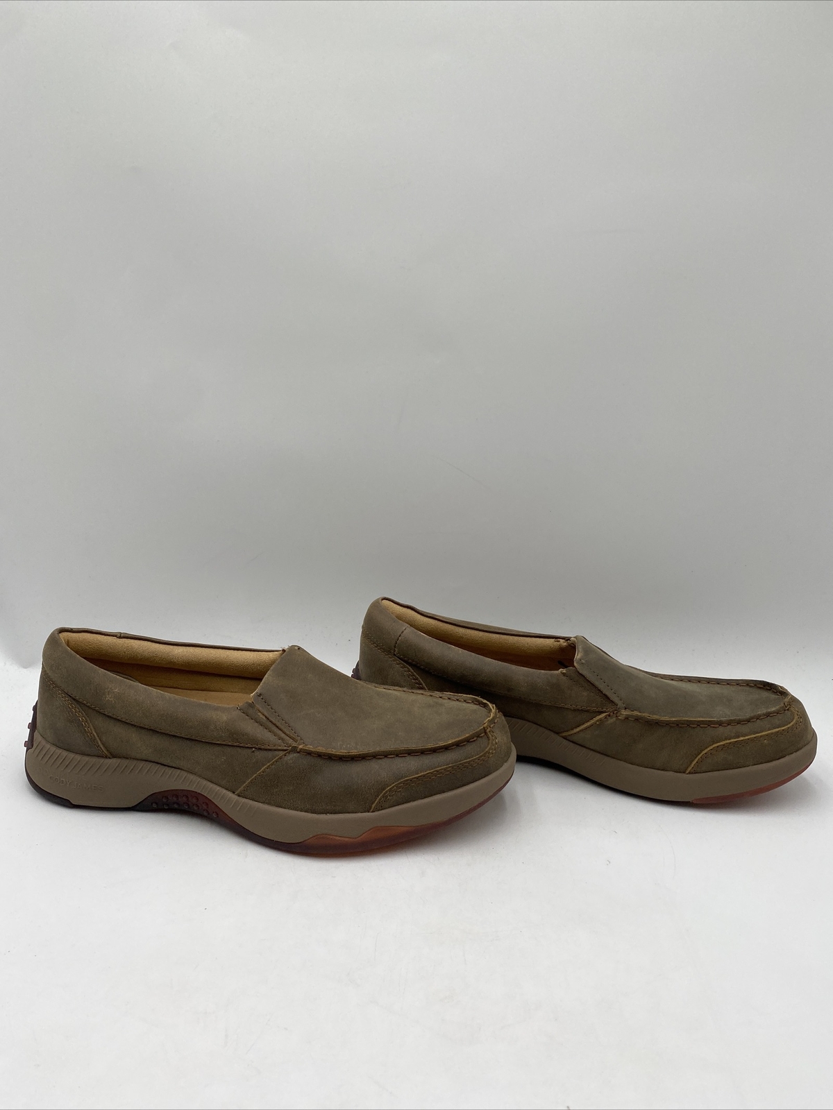 Cody James Men’s Trust Me Beaned Slip-On Casual Oxford Shoes Brown Size 12D